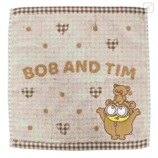 Japan Minions Jacquard Wash Towel - Bob & Bear Tim - 1