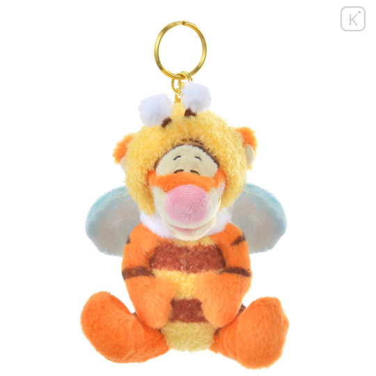 Japan Disney Store Fluffy Plush Keychain - Tigger : Honeybee - 2