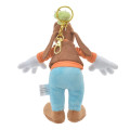 Japan Disney Store Fluffy Plush Keychain - Goofy : Pastel JP Style - 3