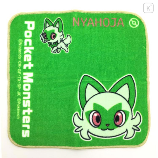 Japan Pokemon Petite Towel - Sprigatito / Nyaoha - 1