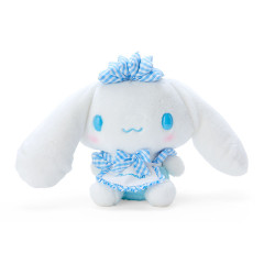 Japan Sanrio Fluffy Plush Toy - Cinnamoroll / Sky Blue Lolita