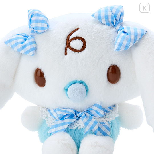 Japan Sanrio Fluffy Plush Toy - Cinnamoroll Milk / Sky Blue Lolita - 3