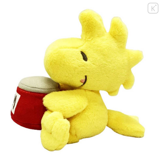 Japan Peanuts Fluffy Plush Doll (S) - Woodstock / Jam - 1