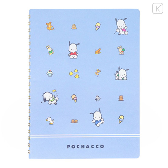 Japan Sanrio A5 Notebook - Pochacco / Retro - 1