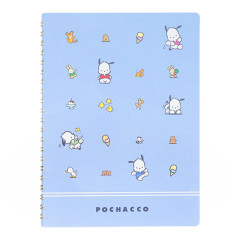 Japan Sanrio A5 Notebook - Pochacco / Retro
