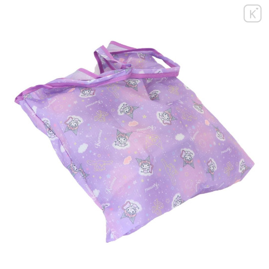 Japan Sanrio Eco Bag - Kuromi / Pajamas - 2