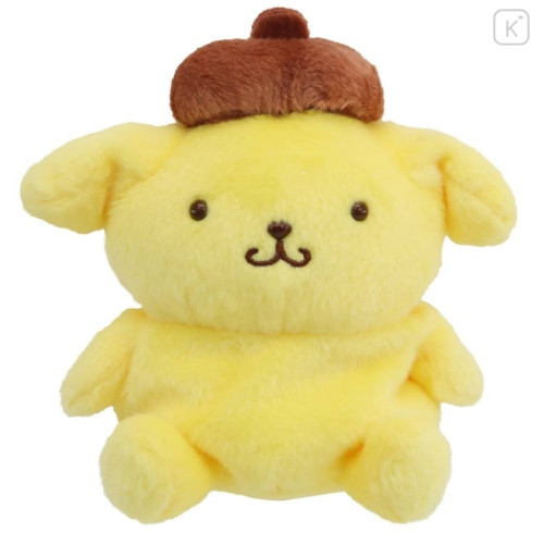 Japan Sanrio Fuwakuta Fluffy Plush Toy - Pompompurin - 1