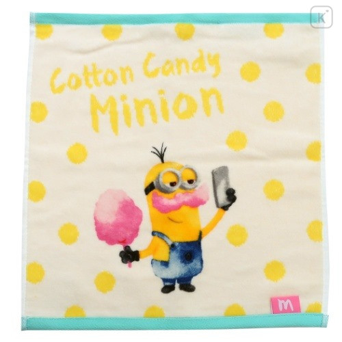 Japan Minions Jacquard Wash Towel - Cotton Candy Selfie - 1