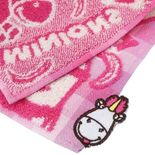 Japan Minions Jacquard Wash Towel - Unicorn : Pink - 2