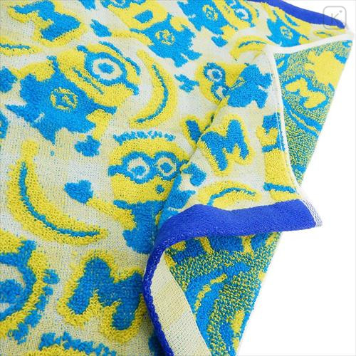 Japan Minions Jacquard Wash Towel - Yellow & Blue - 2