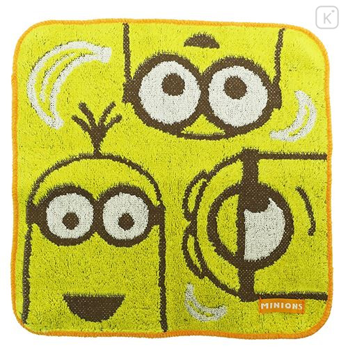 Japan Minions Jacquard Wash Towel - Smirk / Yellow - 1