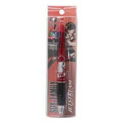 Japan Spy×Family Jetstream 4&1 Multi Pen + Mechanical Pencil - Yoru / Red Silver
