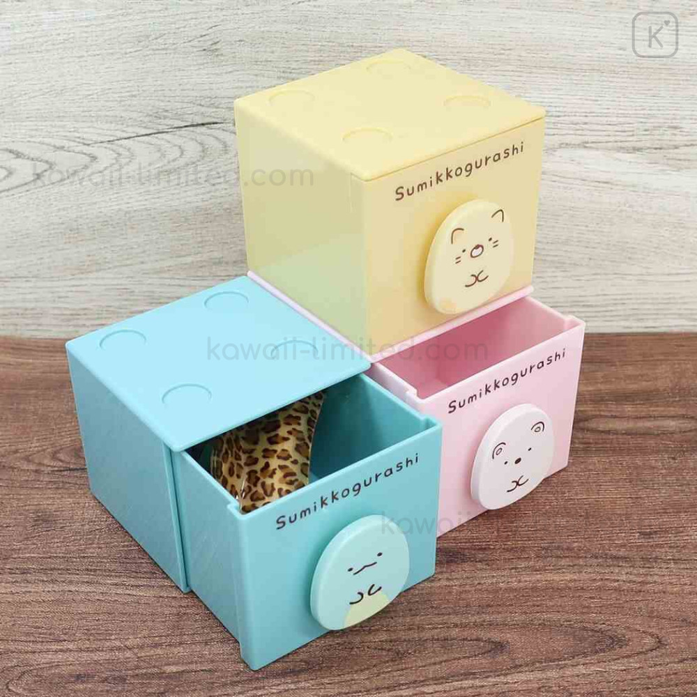 Japan San-X Stacking Chest Drawer - Tokage Lizard : Light