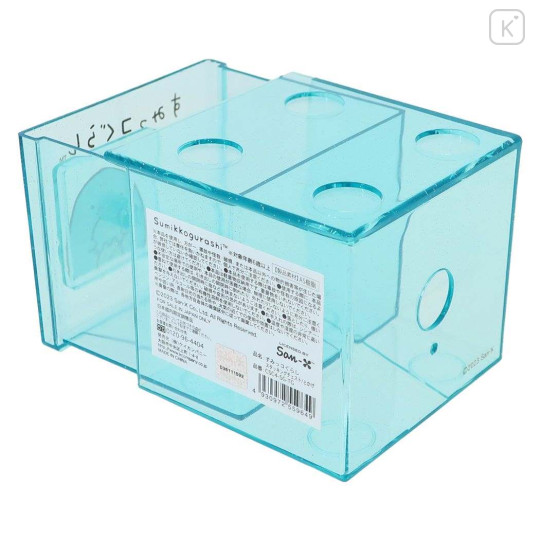 Japan San-X Stacking Chest Drawer - Tokage Lizard / Clear Blue - 2