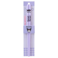 Japan Sanrio Chopsticks 21cm - Kuromi / Light Purple - 4