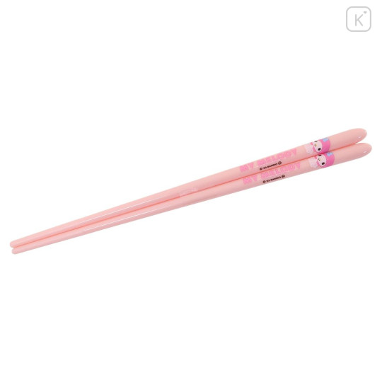 Japan Sanrio Chopsticks 21cm - My Melody : Light Pink - 1