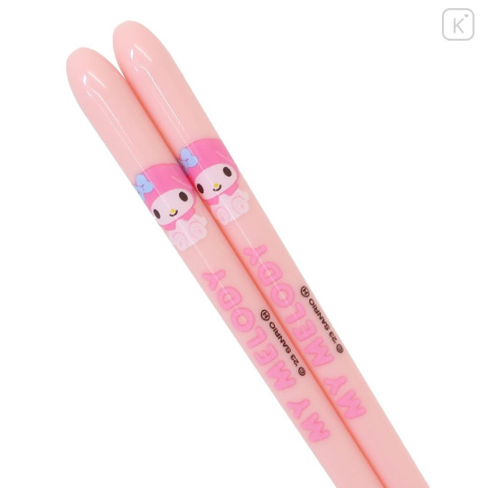 Japan Sanrio Chopsticks 21cm - My Melody : Light Pink - 2