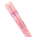 Japan Sanrio Chopsticks 21cm - My Melody : Light Pink - 2