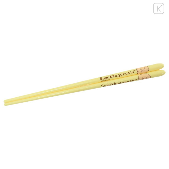 Japan San-X Chopsticks 21cm - Tonkatsu / Light Yellow - 1