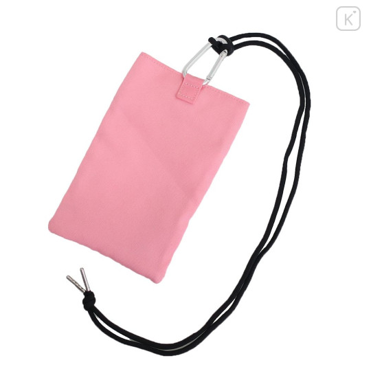 Japan Sanrio Gadget Pocket Sacoche & Neck Strap - My Melody / Pink - 2