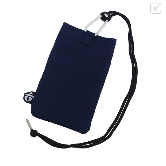 Japan Doraemon Gadget Pocket Sacoche & Neck Strap - Black - 2