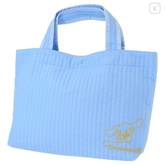 Japan Sanrio Mini Tote Bag - Cinnamoroll / Sky Blue - 1