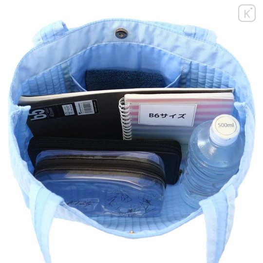 Japan Sanrio Mini Tote Bag - Cinnamoroll / Sky Blue - 3