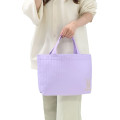 Japan Sanrio Mini Tote Bag - Kuromi / Purple - 5