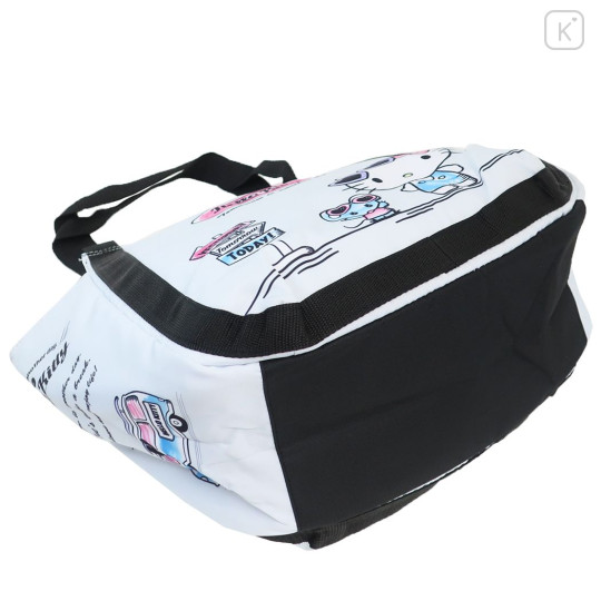 Japan Sanrio Balloon Insulated Cooler Tote Bag - Hello Kitty / White - 2