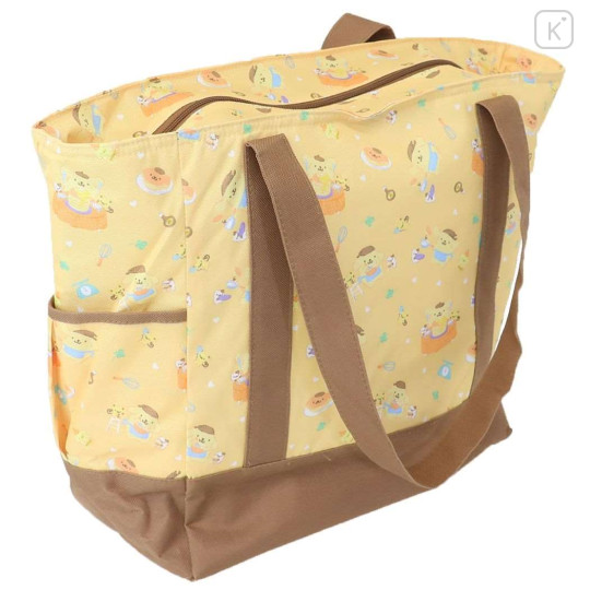 Japan Sanrio Insulated Cooler Tote Bag - Pompompurin / Pancake - 2