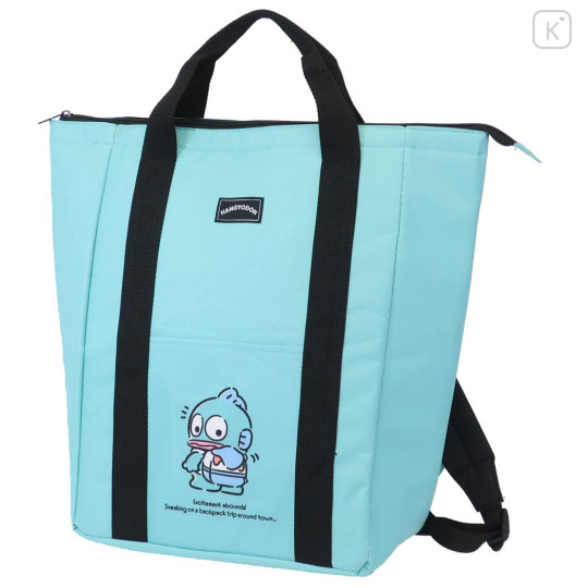 Japan Sanrio Insulated Cooler Tote Bag / Backpack- Hangyodon - 1