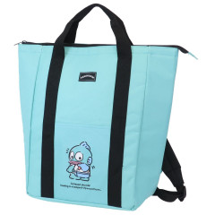 Japan Sanrio Insulated Cooler Tote Bag / Backpack- Hangyodon