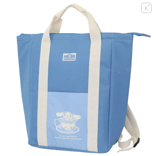 Japan Sanrio Insulated Cooler Tote Bag / Backpack - Cinnamoroll - 1