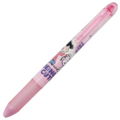 Japan Peanuts Hi-Tec-C Coleto 4 Color Barrel - Snoopy : Pink