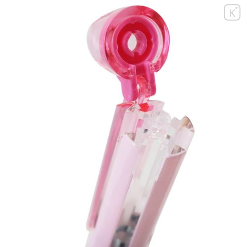 Japan Peanuts Hi-Tec-C Coleto 4 Color Barrel - Snoopy : Pink - 3