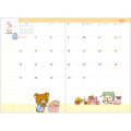 Japan San-X Monthly Schedule Book - Rilakkuma Dragon 2024 - 2