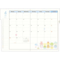 Japan San-X A5 Monthly Schedule Book - Sumikko Gurashi 2024 - 2
