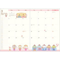 Japan San-X B6 Monthly Schedule Book - Sumikko Gurashi Picnic 2024 - 2