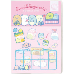 Japan San-X Monthly Schedule Book - Sumikko Gurashi Shopping 2024