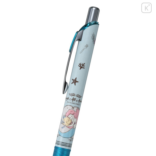 Japan Disney Store EnerGel Gel Pen - Ariel, Flounder, Sebastian : Hug & Smile - 2