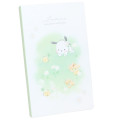 Japan Sanrio Memo Pad with Cover - Pochacco / Garden - 1