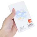 Japan Sanrio Memo Pad with Cover - Cinnamoroll / Blue Sky - 2