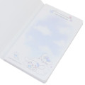 Japan Sanrio Memo Pad with Cover - Cinnamoroll / Blue Sky - 3