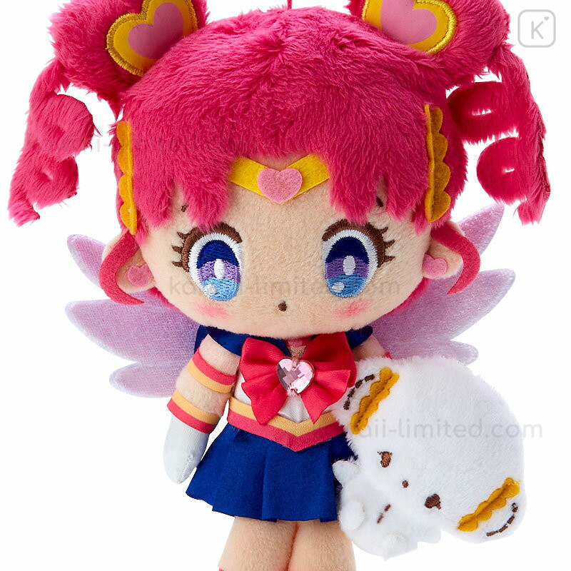 Japan Sanrio Original × Sailor Moon Cosmos Mascot Holder - Sailor Chibi  Chibi Moon × Cogimyun