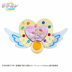 Japan Sanrio Original × Sailor Moon Movie Cosmos Compact Mirror - Sailor Moon × Hello Kitty