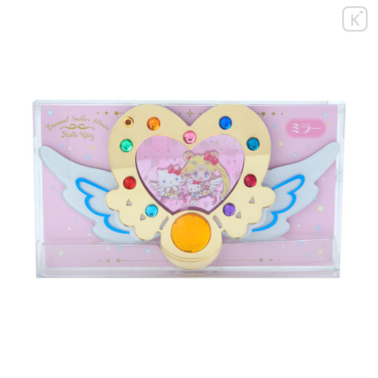 Japan Sanrio Original × Sailor Moon Cosmos Compact Mirror - Sailor Moon × Hello Kitty - 3