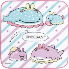 Japan San-X Petit Towel - Jinbesan / Jinbesan to Umiusagi