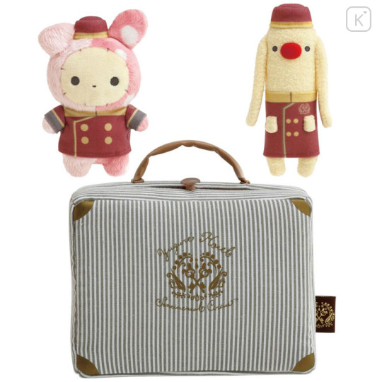 Japan San-X Plush Set with Trunk Bag - Sentimental Circus / Mysterious Hotel - 1