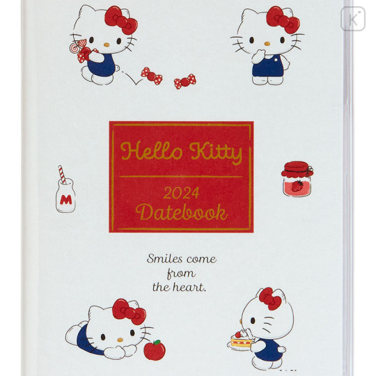 Japan Sanrio Original Pocket Datebook - Hello Kitty 2024 - 2