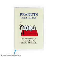 Japan Sanrio Original Pocket Datebook - Snoopy 2024